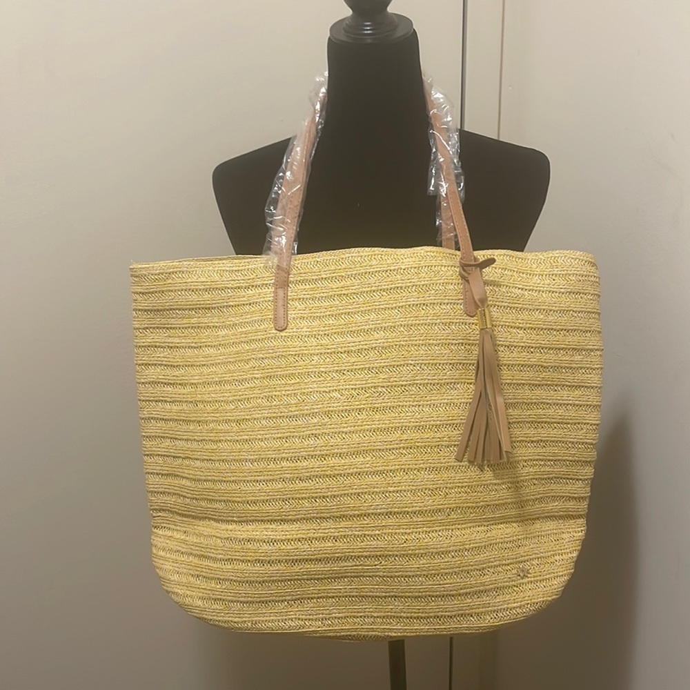 Nwot Cappelli Straworld Tote Bag